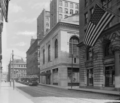 The Stock Exchange, Congress Street, Boston, Massachusetts by Detroit Publishing Co.